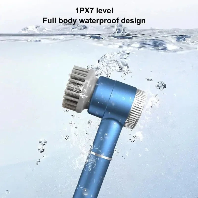 Cordless Electric Cleaning Brush with Digital Display